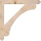 Ekena Millwork Legacy Arts & Crafts Smooth Bracket, Douglas Fir, 3 1/2"W x 38"D x 38"H BKT04X38X38LEC03SDF - alternate 3